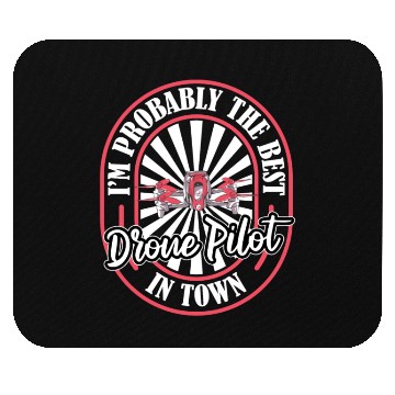 Discover Drone Pilot Funny Mouse Pads