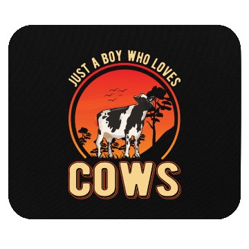 Discover Cow Young Cattle Cows Breeders Mouse Pads