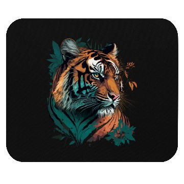 Discover Tiger Face Mouse Pads