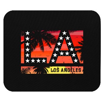 Discover Los Angeles LA California Gift Mouse Pads