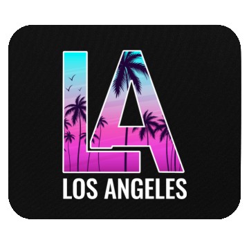 Discover Los Angeles LA California Gift Mouse Pads