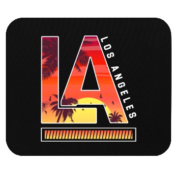 Discover Los Angeles LA California Gift Mouse Pads