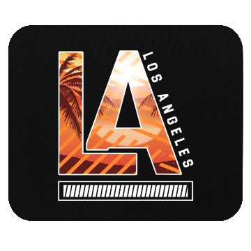 Discover Los Angeles LA California Gift Mouse Pads