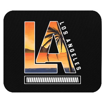 Discover Los Angeles LA California Gift Mouse Pads