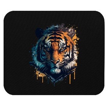 Discover Tiger for Animal Lovers Mouse Pads