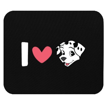 Discover Dalmatians - I Love Dalmatians Mouse Pads