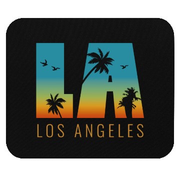 Discover Los Angeles LA California Gift Mouse Pads