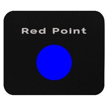 Discover Red point Mouse Pads
