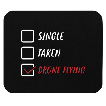 Discover Single Taken Drone Flying Mouse Pads