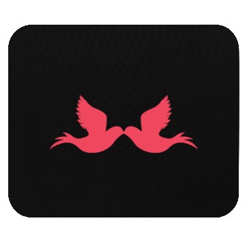 Discover Love birds Mouse Pads