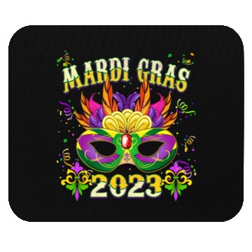 Discover New Orleans Mardi Gras Festival 2023 Mouse Pads
