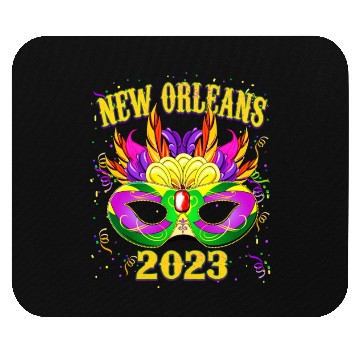 Discover New Orleans Mardi Gras 2023 Mouse Pads