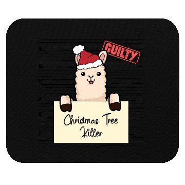 Discover Llama christmas funny prison Mouse Pads