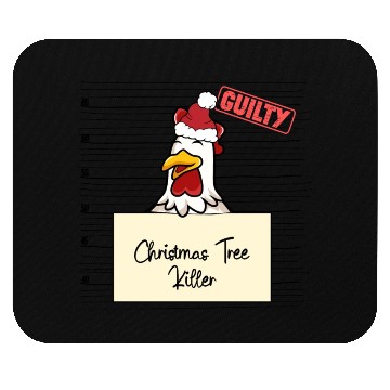 Discover Chicken christmas funny prison Mouse Pads