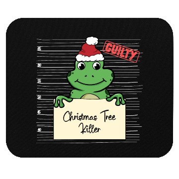 Discover Frog christmas funny prison Mouse Pads