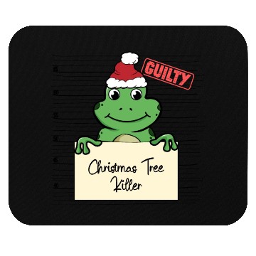 Discover Frog christmas funny prison Mouse Pads