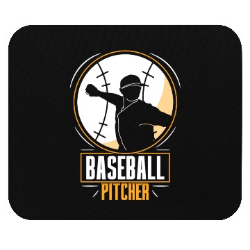 Discover Baseball Pitcher Hobby Player Sayings Mouse Pads