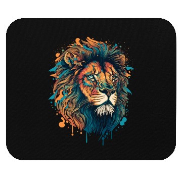 Discover Abstract Lion Mouse Pads