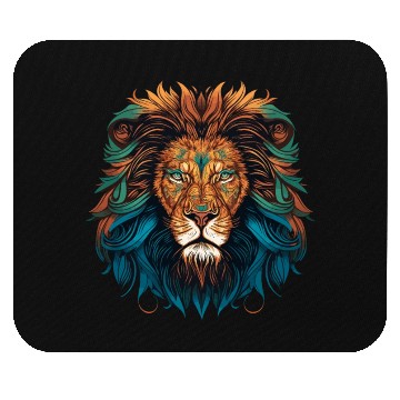 Discover Mandala Lion Mouse Pads