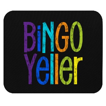Discover Bingo Yeller 3 Mouse Pads