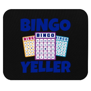 Discover Bingo Yeller 4 Mouse Pads