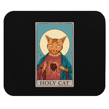 Discover Cat Tarot Design for a Cat Lady or Cat Mom Mouse Pads