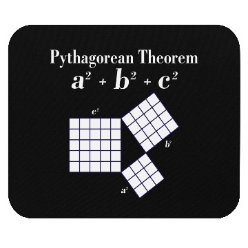 Discover Nerdy Pythagorean Theorem Triangles Math Teacher Mouse Pads