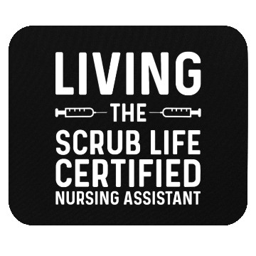 Discover Nursing Assistant Nursing Scrub Medical Mouse Pads