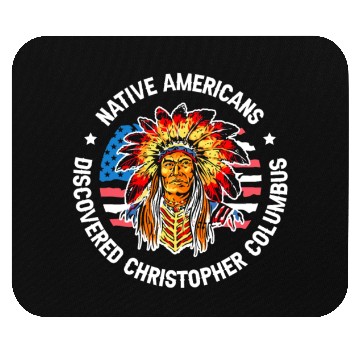 Discover Columbus Day 1492 Mouse Pads