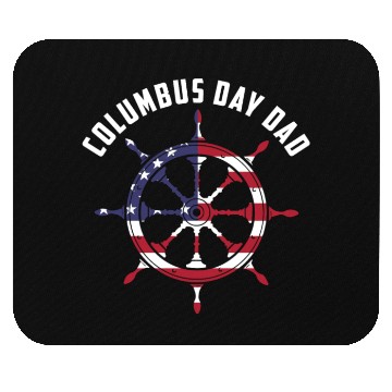 Discover Columbus Day 1492 Mouse Pads