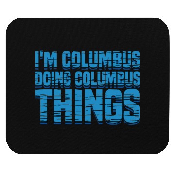 Discover Columbus Day 1492 Mouse Pads