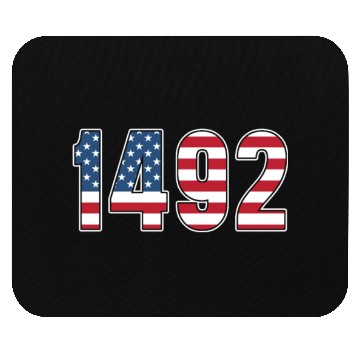 Discover Columbus Day 1492 Mouse Pads