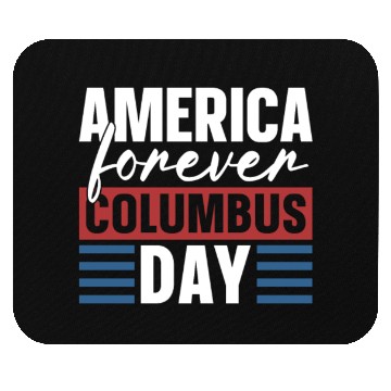 Discover Columbus Day 1492 Mouse Pads
