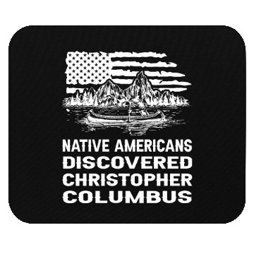 Discover Columbus Day 1492 Mouse Pads
