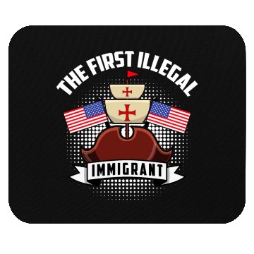 Discover Columbus Day 1492 Mouse Pads