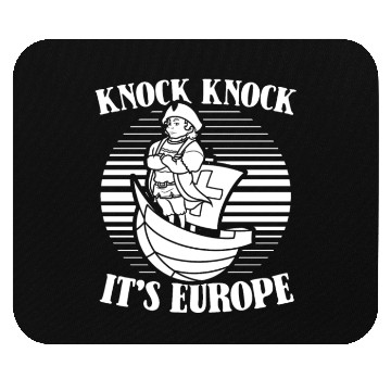 Discover Columbus Day 1492 Mouse Pads