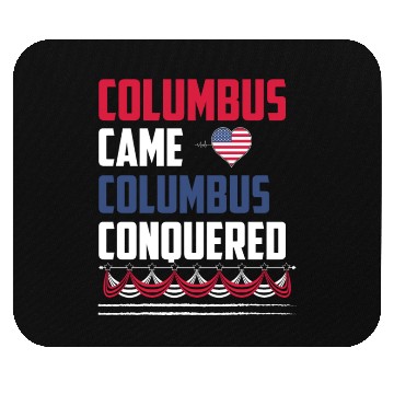Discover Columbus Day 1492 Mouse Pads