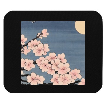 Discover Ukiyo-e Sakura, Japanese Print Mouse Pads