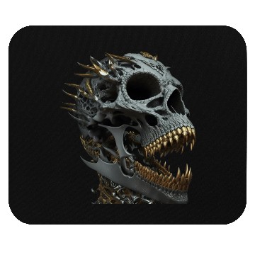 Discover Skull Bling Mouse Pads