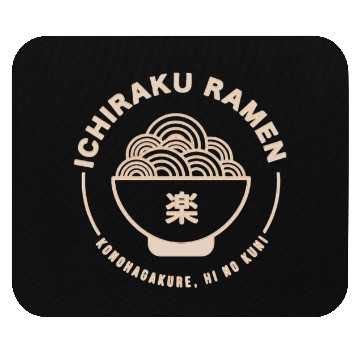 Discover Ichiraku Ramen Hidden Leaf Mouse Pads