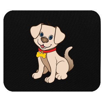 Discover Retriever Cute Puppy Dog Owner Pet Lover Gift Idea Mouse Pads