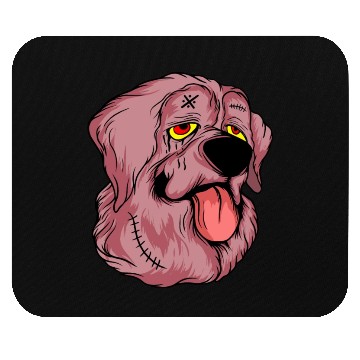 Discover Scary Brown Dog Owners Pet Lover Gift Ideas Mouse Pads