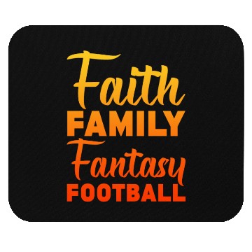 Discover Faith Family Fantasy Football 2 Mouse Pads