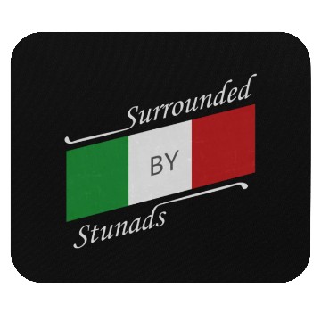 Discover Surrounded by stunads Italy Flag Design Mouse Pads