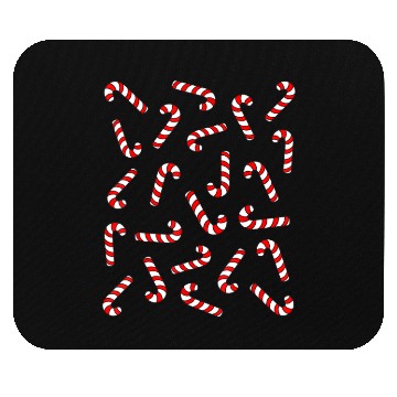 Discover Christmas Candy Cane Kids Candy Canes Pajamas Mouse Pads