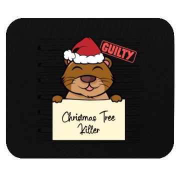 Discover Sea otter christmas funny prison Mouse Pads