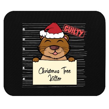 Discover Sea otter christmas funny prison Mouse Pads