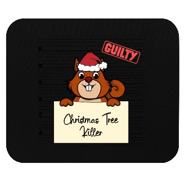 Discover Squirrel christmas funny prison Mouse Pads