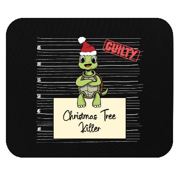 Discover turtle christmas funny prison Mouse Pads