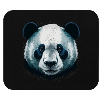 Discover Realistic Panda Head Mouse Pads